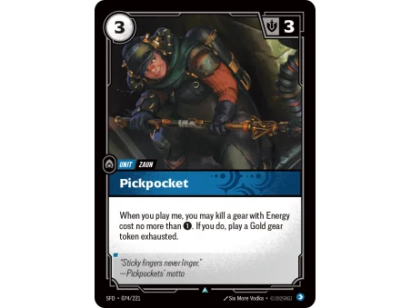 Pickpocket SFD-074 | Spiritforged | ProCards México