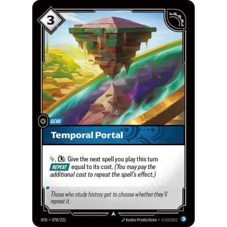 Temporal Portal SFD-078 | Spiritforged | ProCards México