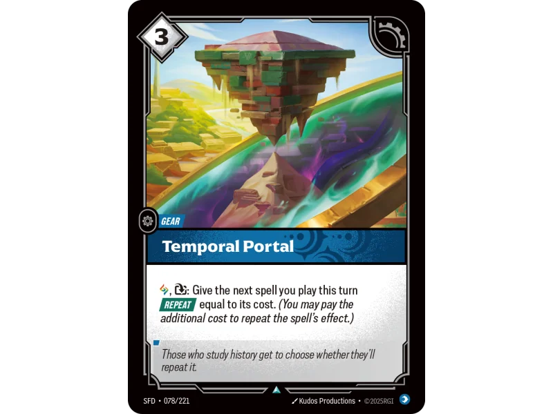 Temporal Portal SFD-078 | Spiritforged | ProCards México