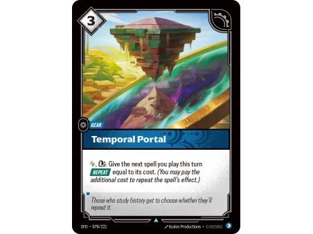 Temporal Portal SFD-078 | Spiritforged | ProCards México