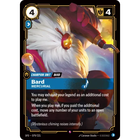 Bard, Mercurial SFD-079 | Spiritforged | ProCards México