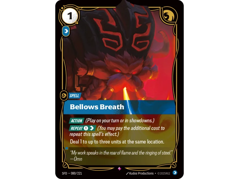 Bellows Breath SFD-080 | Spiritforged | ProCards México