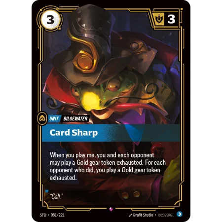 Card Sharp SFD-081 | Spiritforged | ProCards México