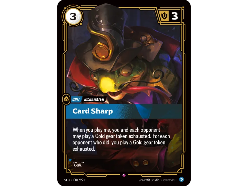 Card Sharp SFD-081 | Spiritforged | ProCards México