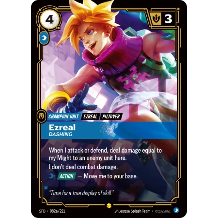 Ezreal, Dashing SFD-082A | Spiritforged | ProCards México