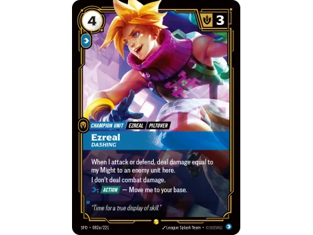 Ezreal, Dashing SFD-082A | Spiritforged | ProCards México