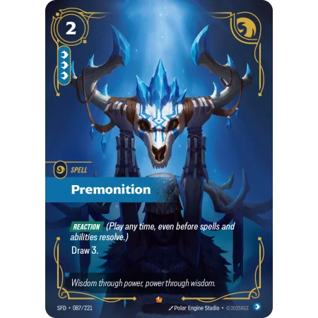 Premonition SFD-087 | Spiritforged | ProCards México