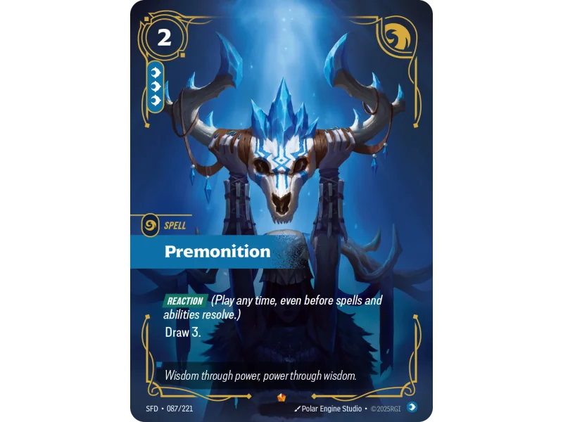 Premonition SFD-087 | Spiritforged | ProCards México