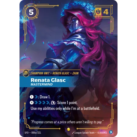 Renata Glasc, Mastermind SFD-088A | Spiritforged | ProCards México