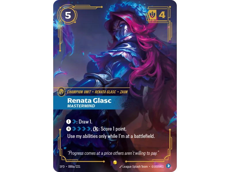 Renata Glasc, Mastermind SFD-088A | Spiritforged | ProCards México
