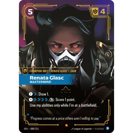 Renata Glasc, Mastermind SFD-088 | Spiritforged | ProCards México