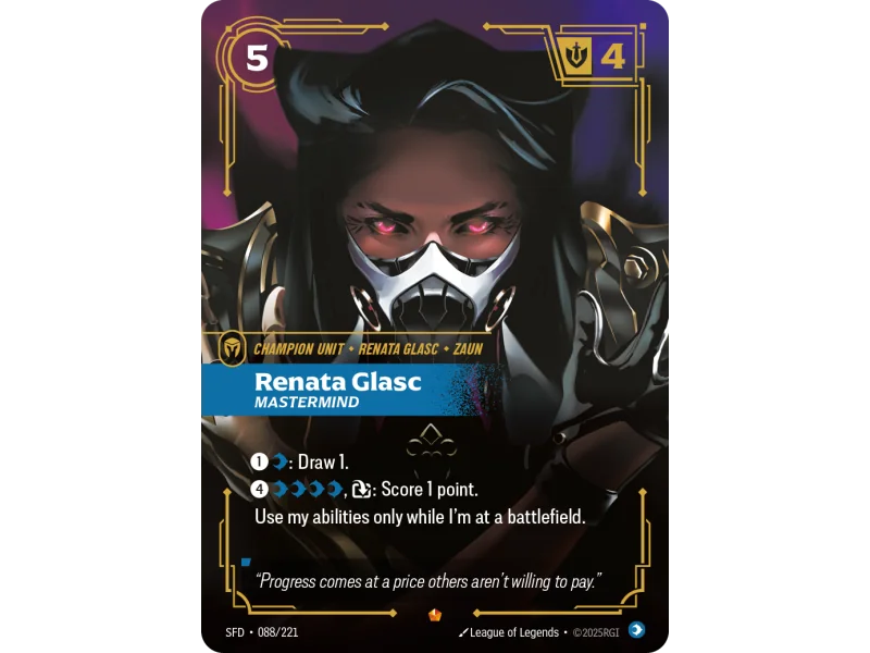 Renata Glasc, Mastermind SFD-088 | Spiritforged | ProCards México