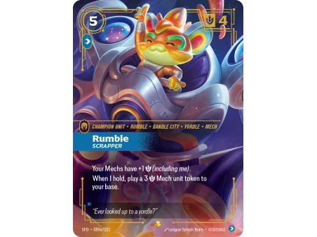 Rumble, Scrapper SFD-089A | Spiritforged | ProCards México