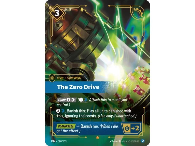 The Zero Drive SFD-090 | Spiritforged | ProCards México