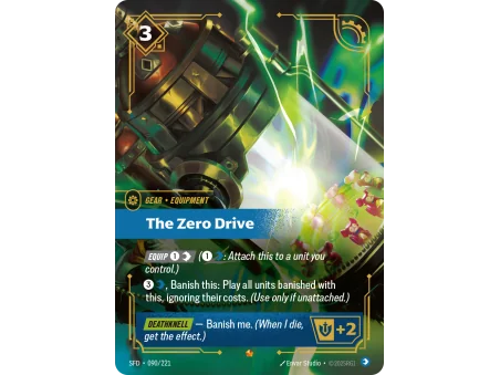 The Zero Drive SFD-090 | Spiritforged | ProCards México