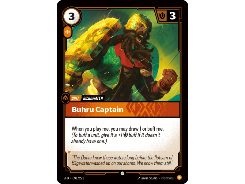 Buhru Captain SFD-091 | Spiritforged | ProCards México