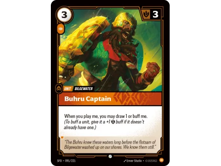 Buhru Captain SFD-091 | Spiritforged | ProCards México