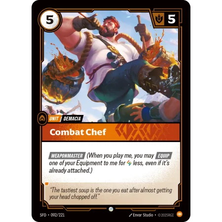Combat Chef SFD-092 | Spiritforged | ProCards México