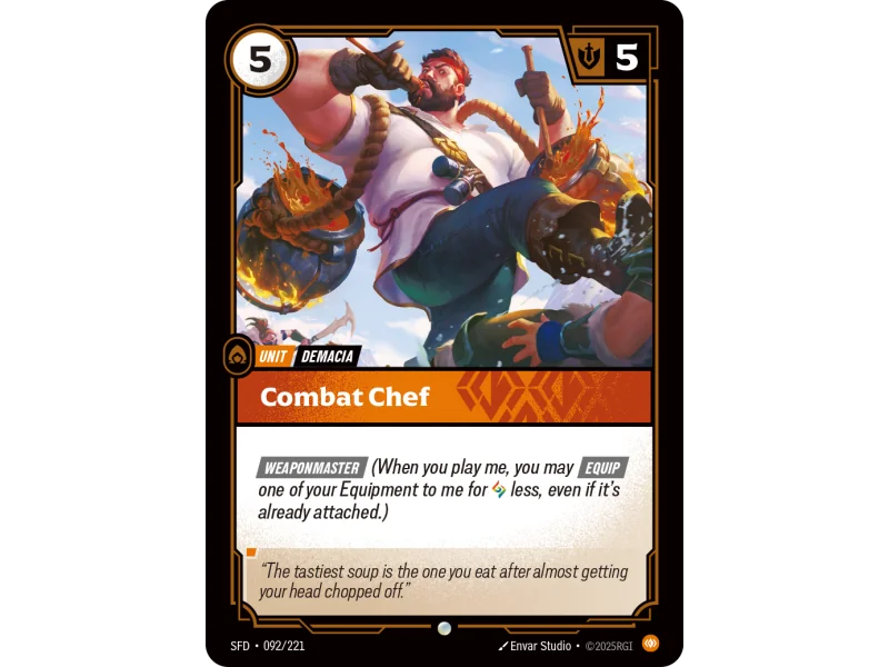 Combat Chef SFD-092 | Spiritforged | ProCards México