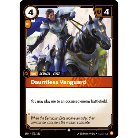 Dauntless Vanguard SFD-093 | Spiritforged | ProCards México