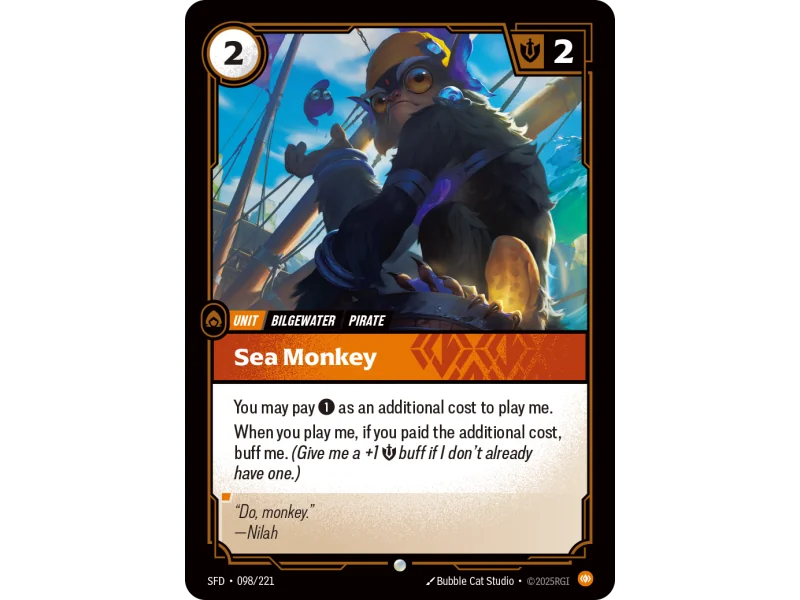 Sea Monkey SFD-098 | Spiritforged | ProCards México