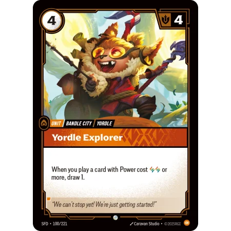Yordle Explorer SFD-100 | Spiritforged | ProCards México