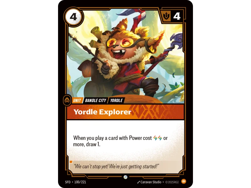 Yordle Explorer SFD-100 | Spiritforged | ProCards México