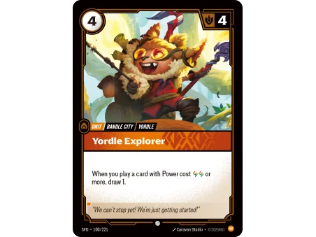 Yordle Explorer SFD-100 | Spiritforged | ProCards México