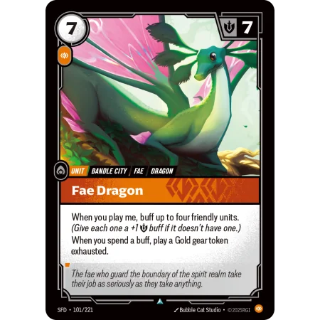 Fae Dragon SFD-101 | Spiritforged | ProCards México