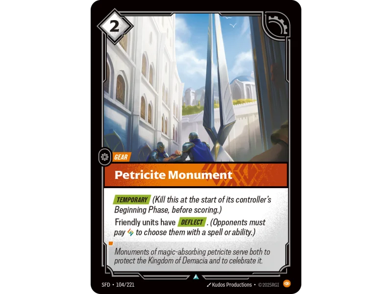 Petricite Monument SFD-104 | Spiritforged | ProCards México