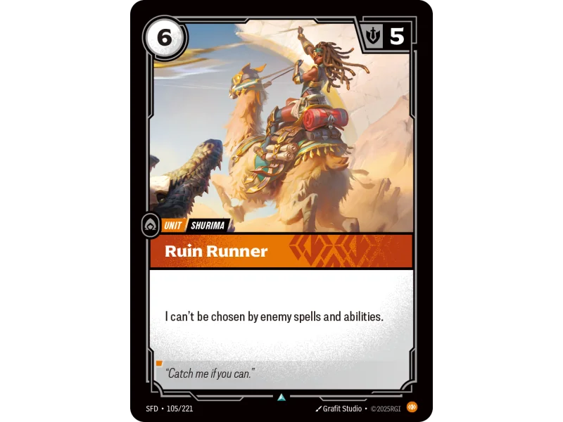 Ruin Runner SFD-105 | Spiritforged | ProCards México