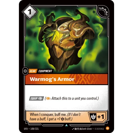 Warmog's Armor SFD-108 | Spiritforged | ProCards México