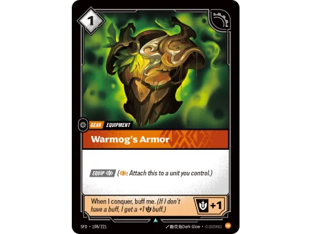 Warmog's Armor SFD-108 | Spiritforged | ProCards México