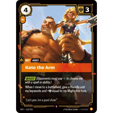 Kato the Arm SFD-112 | Spiritforged | ProCards México