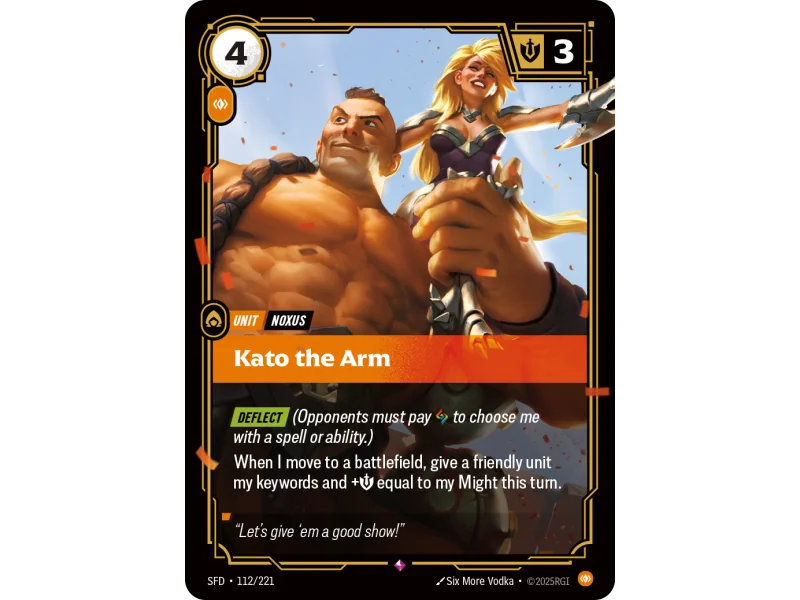 Kato the Arm SFD-112 | Spiritforged | ProCards México