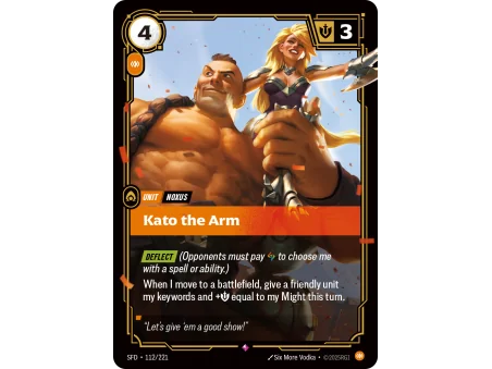 Kato the Arm SFD-112 | Spiritforged | ProCards México