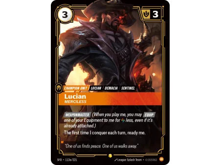 Lucian, Merciless SFD-113A | Spiritforged | ProCards México