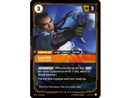Lucian, Merciless SFD-113 | Spiritforged | ProCards México