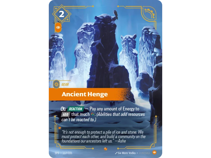 Ancient Henge SFD-117 | Spiritforged | ProCards México