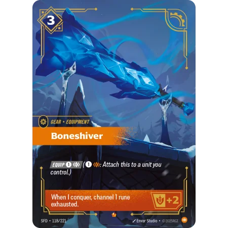 Boneshiver SFD-118 | Spiritforged | ProCards México