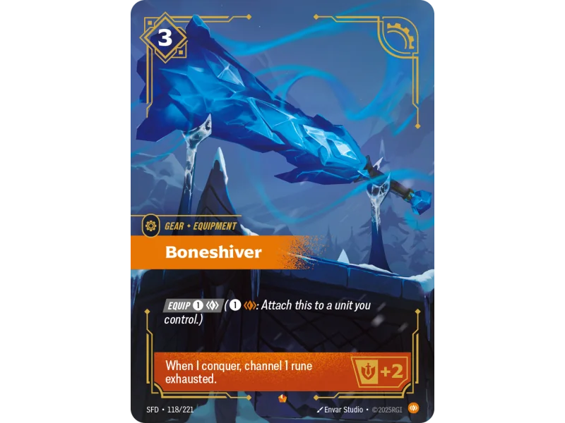 Boneshiver SFD-118 | Spiritforged | ProCards México