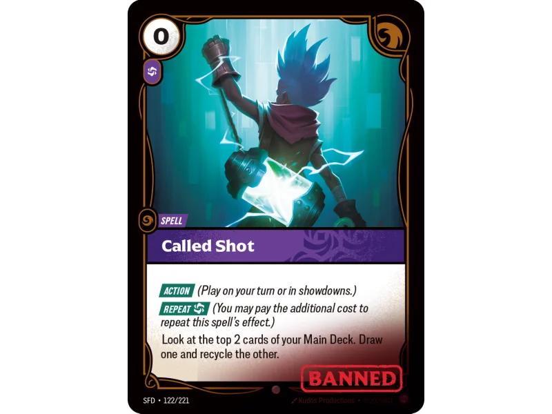 Called Shot SFD-122 | Spiritforged | ProCards México