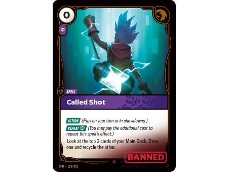 Called Shot SFD-122 | Spiritforged | ProCards México