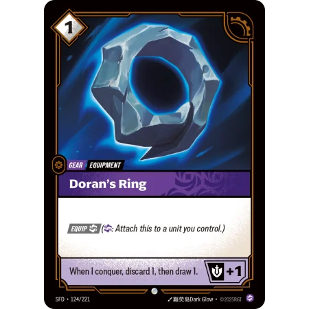 Doran's Ring SFD-124 | Spiritforged | ProCards México