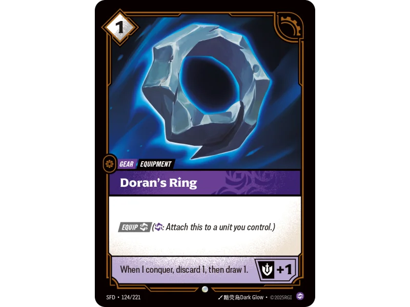 Doran's Ring SFD-124 | Spiritforged | ProCards México