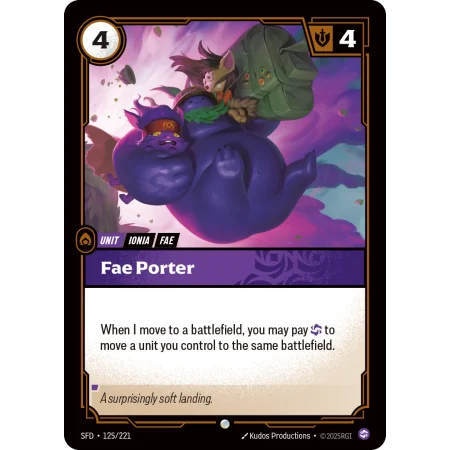 Fae Porter SFD-125 | Spiritforged | ProCards México