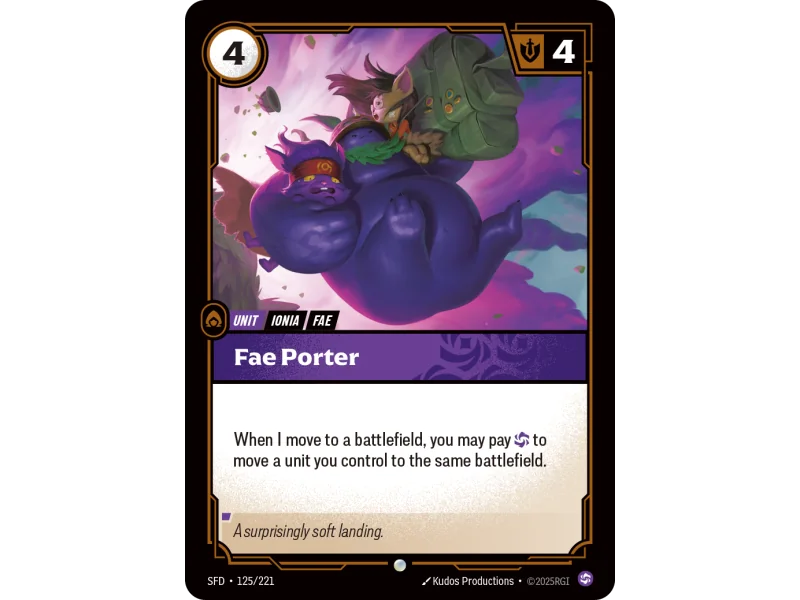 Fae Porter SFD-125 | Spiritforged | ProCards México