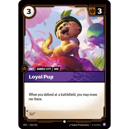 Loyal Pup SFD-126 | Spiritforged | ProCards México