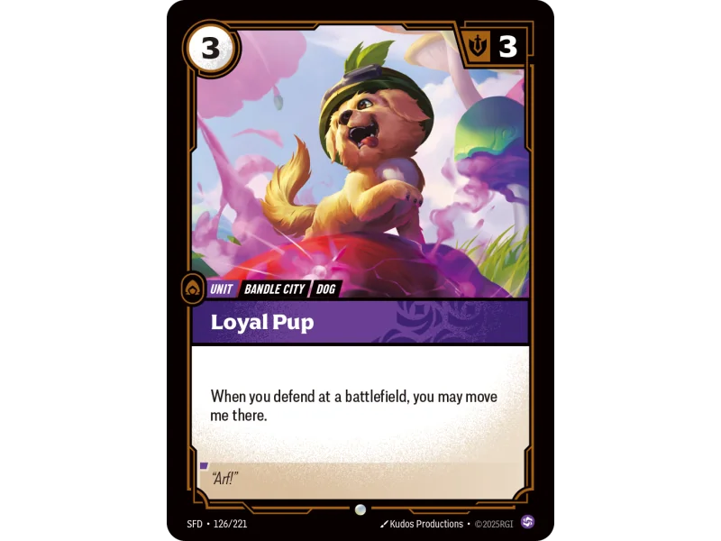 Loyal Pup SFD-126 | Spiritforged | ProCards México