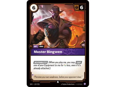 Master Bingwen SFD-127 | Spiritforged | ProCards México